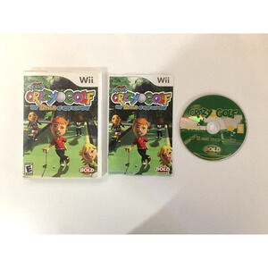 Kidz Sports Crazy Golf (Nintendo Wii, 2008) Bold Games - CIB Complete